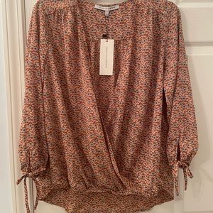 Collective Concepts - Amalia Printed Surplice Top